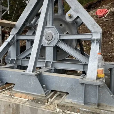 World's longest pedestrian suspension bridge mechanic